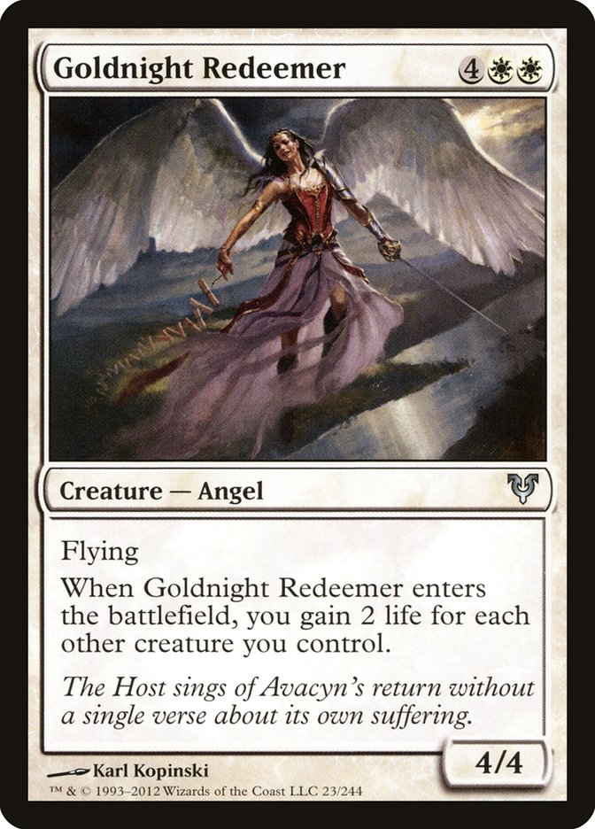 Goldnight Redeemer [Avacyn Restored] | Total Play