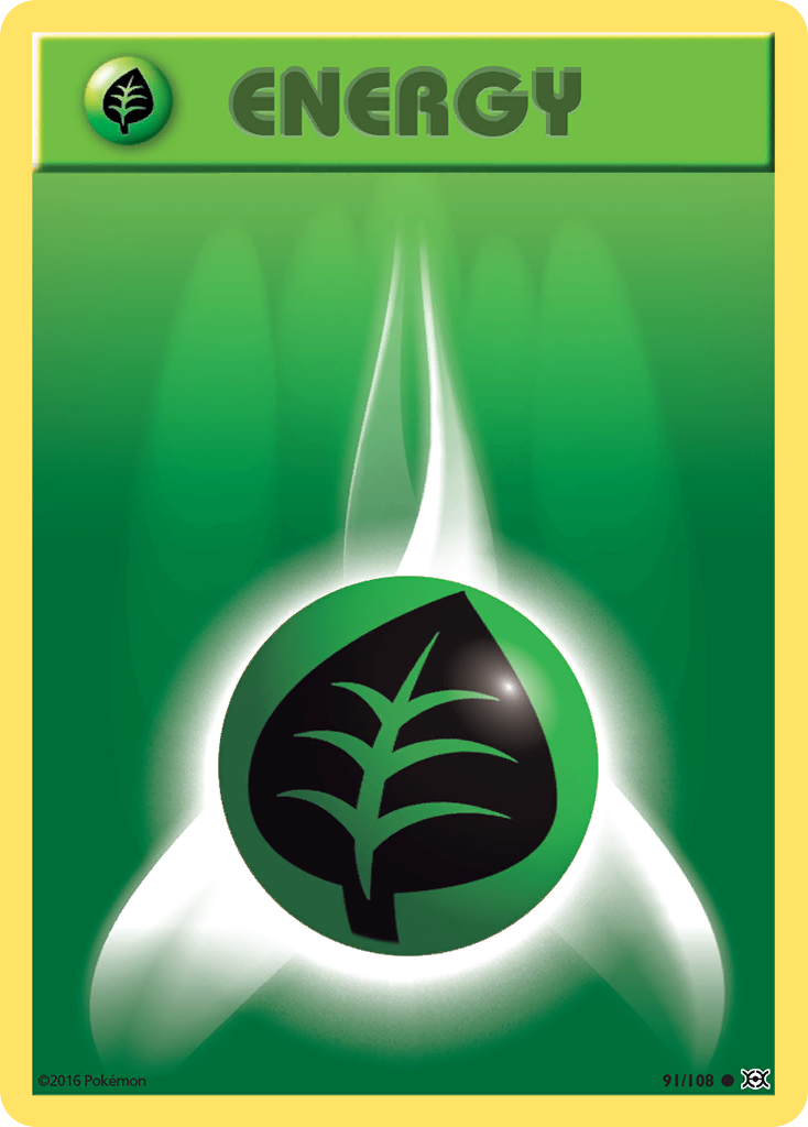 Grass Energy (91/108) [XY: Evolutions] | Total Play