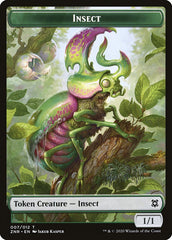 Cat // Insect Double-Sided Token [Zendikar Rising Tokens] | Total Play