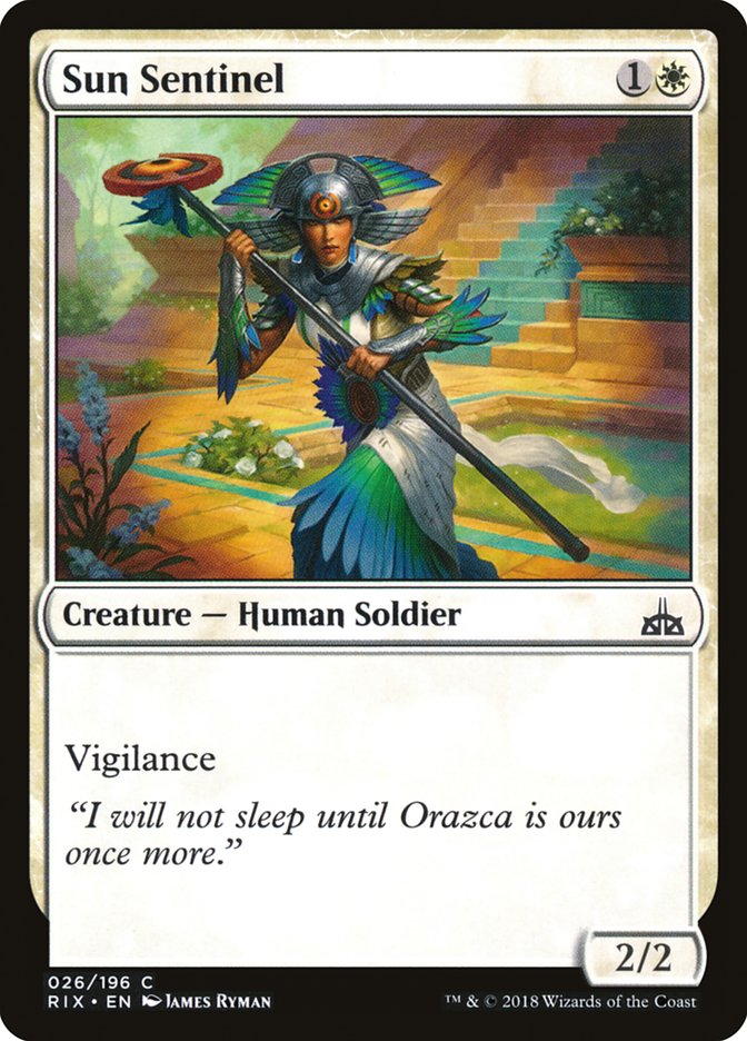 Sun Sentinel [Rivals of Ixalan] | Total Play