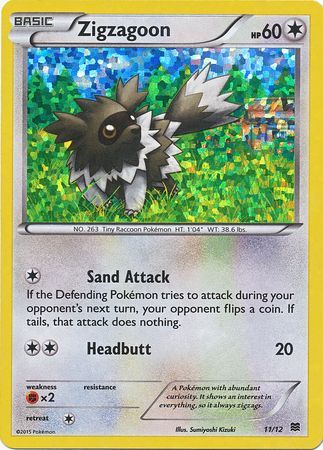Zigzagoon (11/12) [McDonald's Promos: 2015 Collection] | Total Play