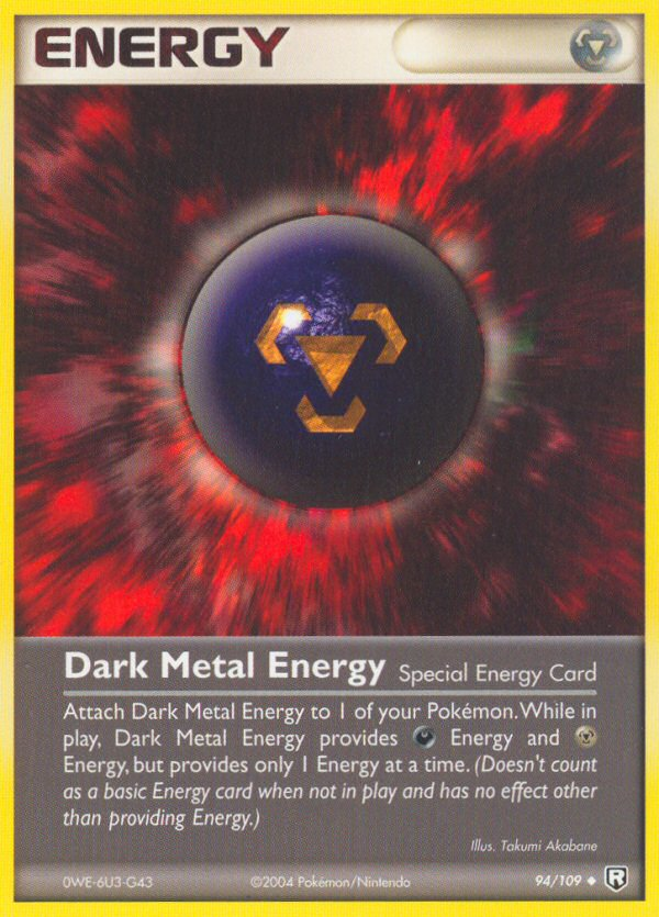 Dark Metal Energy (94/109) [EX: Team Rocket Returns] | Total Play