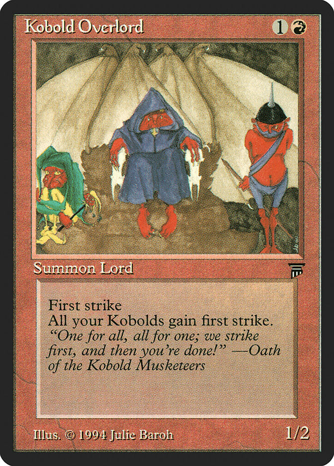 Kobold Overlord [Legends] | Total Play