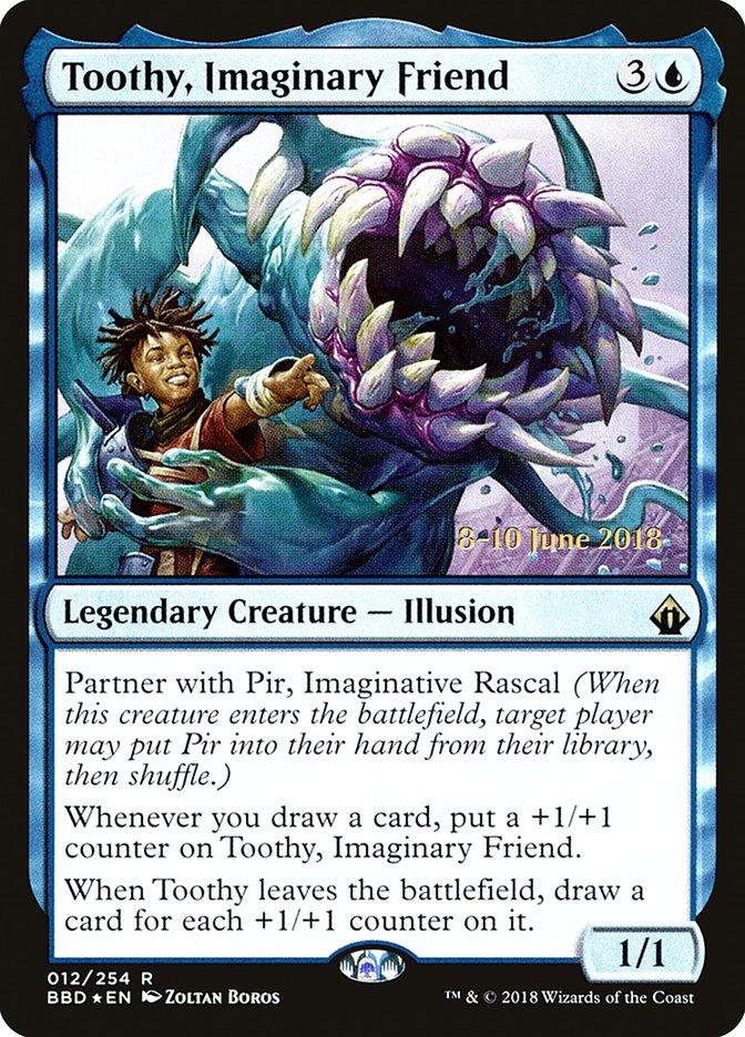 Toothy, Imaginary Friend [Battlebond Prerelease Promos] | Total Play