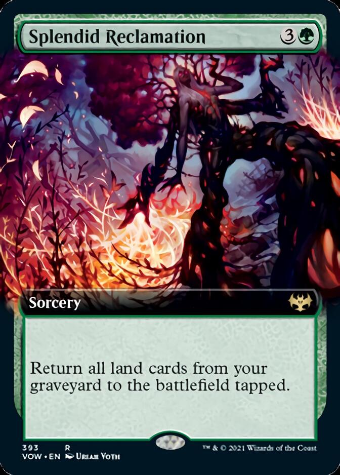 Splendid Reclamation (Extended Art) [Innistrad: Crimson Vow] | Total Play