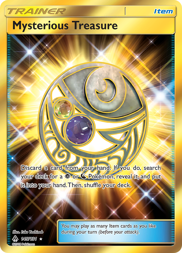 Mysterious Treasure (145/131) [Sun & Moon: Forbidden Light] | Total Play