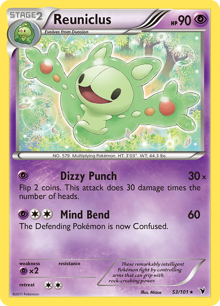 Reuniclus (53/101) [Black & White: Noble Victories] | Total Play