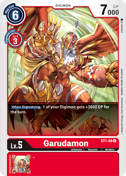 Garudamon [ST1-08] [Starter Deck: Gaia Red] | Total Play