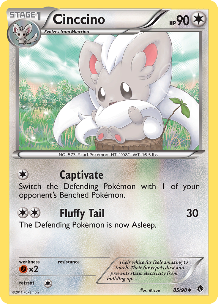 Cinccino (85/98) [Black & White: Emerging Powers] | Total Play