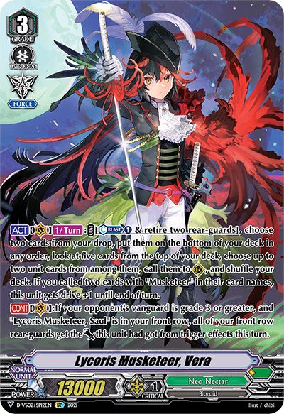 Lycoris Musketeer, Vera (D-VS02/SP12EN) [V Clan Collection Vol.2] | Total Play