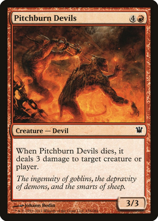 Pitchburn Devils [Innistrad] | Total Play