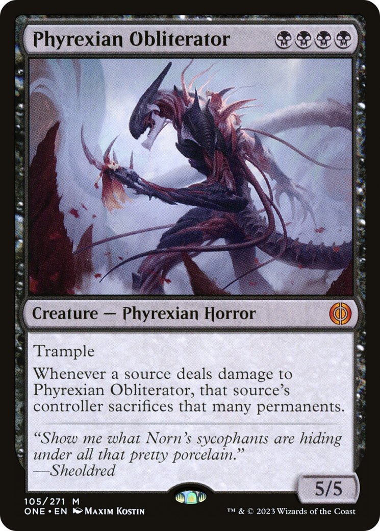 Phyrexian Obliterator [Phyrexia: All Will Be One] | Total Play