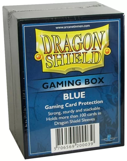 Dragon Shield: Strongbox - Blue (Gaming Box) | Total Play