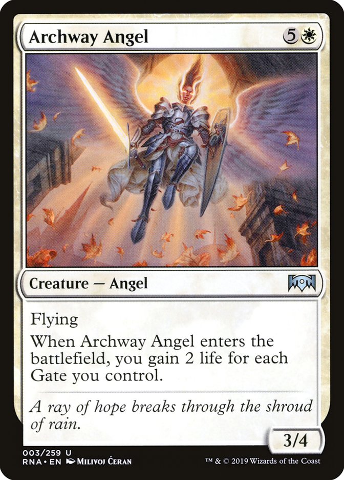 Archway Angel [Ravnica Allegiance] | Total Play