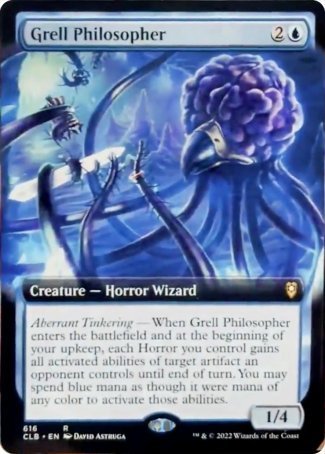 Grell Philosopher (Extended Art) [Commander Legends: Battle for Baldur's Gate] | Total Play