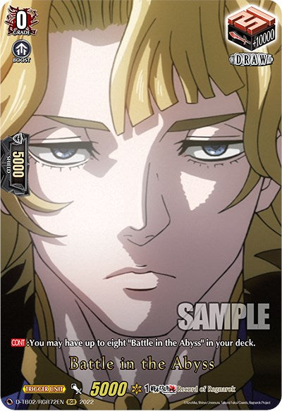 Battle in the Abyss (D-TB02/RGR72EN) [Record of Ragnarok] | Total Play