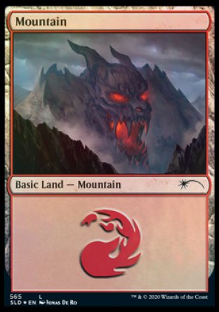 Mountain (Develish) (565) [Secret Lair Drop Promos] | Total Play