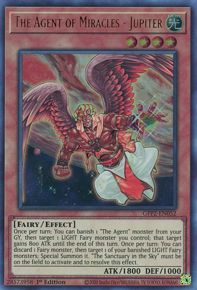 The Agent of Miracles - Jupiter [GFP2-EN052] Ultra Rare | Total Play