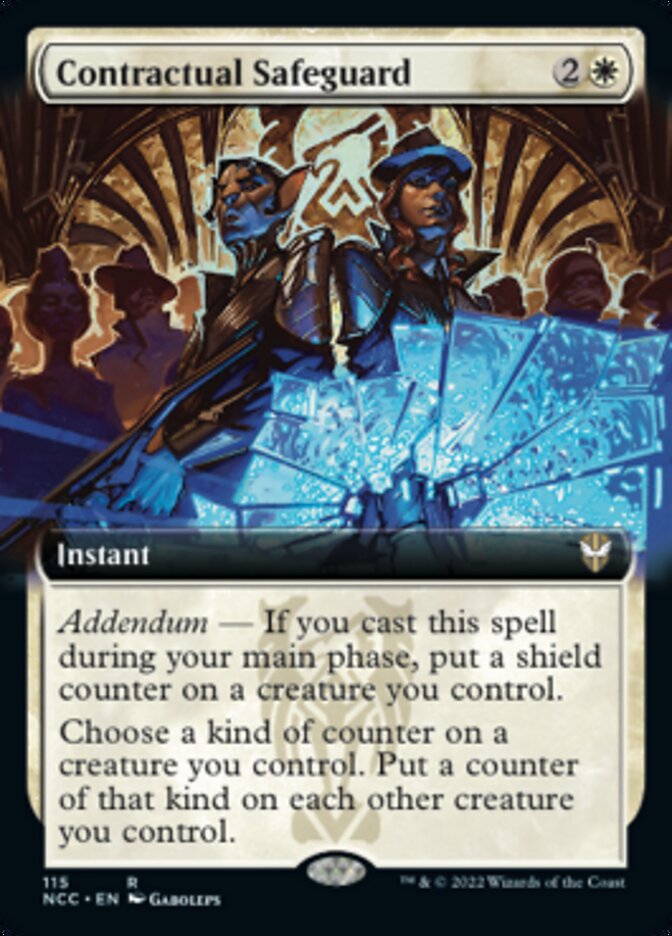 Contractual Safeguard (Extended Art) [Streets of New Capenna Commander] | Total Play