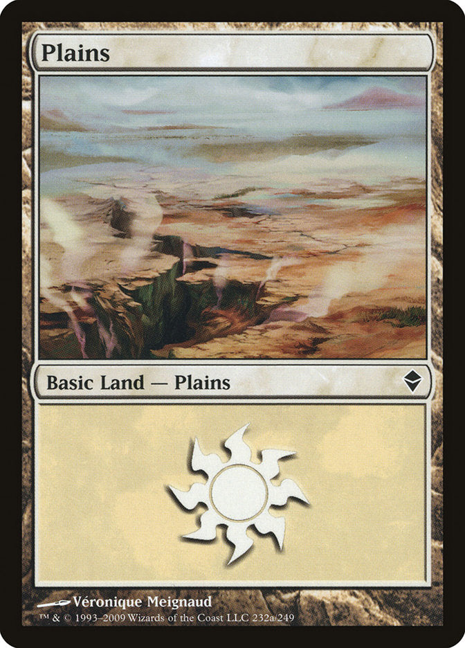 Plains (232a) [Zendikar] | Total Play