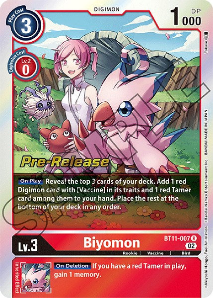 Biyomon [BT11-007] [Dimensional Phase Pre-Release Promos] | Total Play