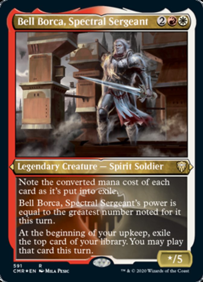 Bell Borca, Spectral Sergeant (Etched) [Commander Legends] | Total Play