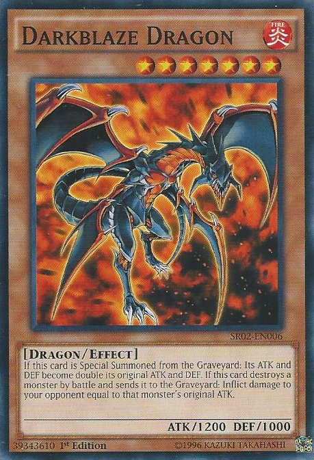 Darkblaze Dragon [SR02-EN006] Common | Total Play