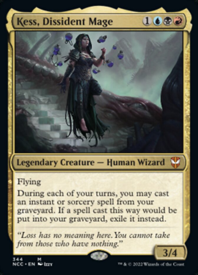 Kess, Dissident Mage [Streets of New Capenna Commander] | Total Play