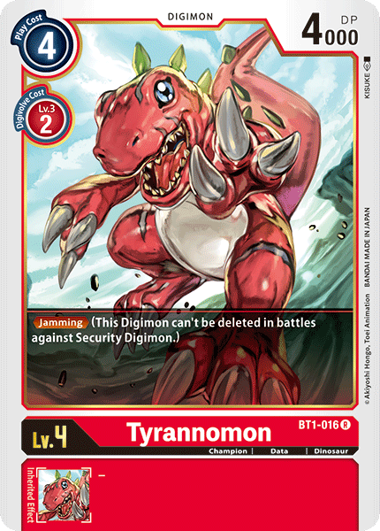 Tyrannomon [BT1-016] [Release Special Booster Ver.1.0] | Total Play