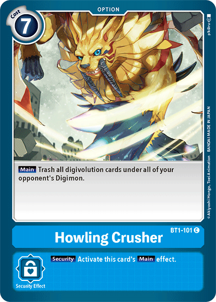 Howling Crusher [BT1-101] [Release Special Booster Ver.1.5] | Total Play