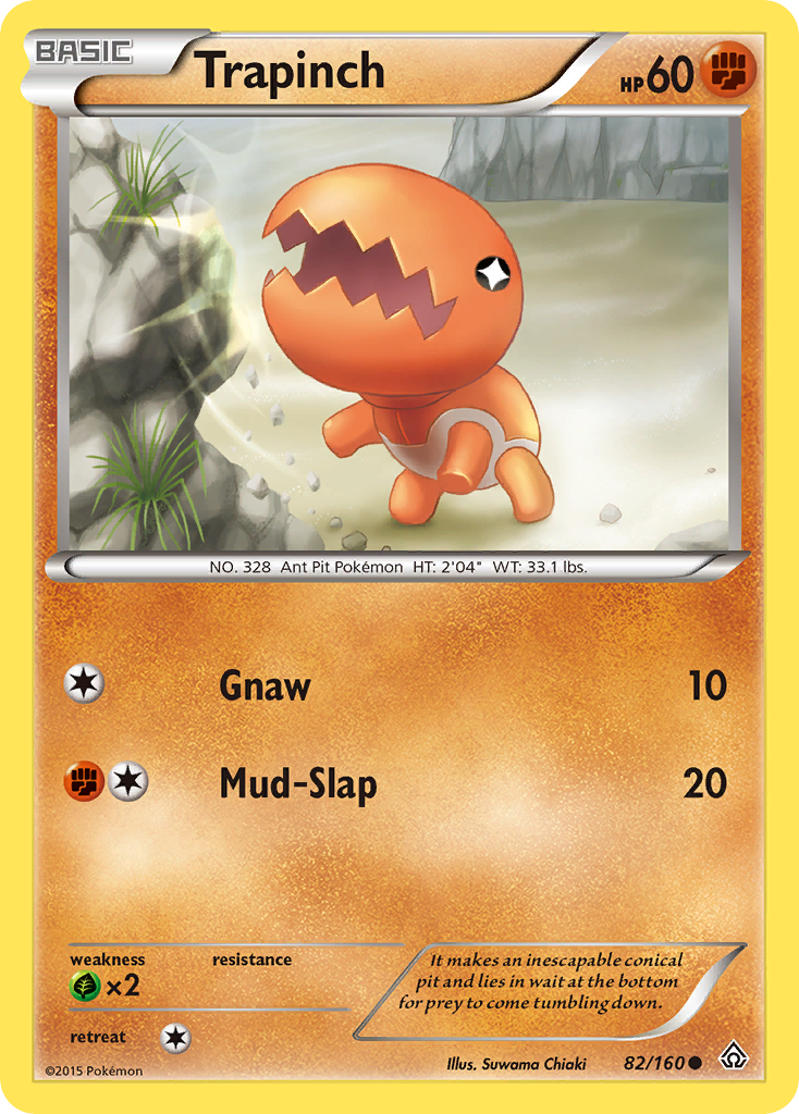 Trapinch (82/160) [XY: Primal Clash] | Total Play