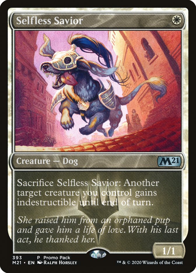 Selfless Savior (Promo Pack) [Core Set 2021 Promos] | Total Play