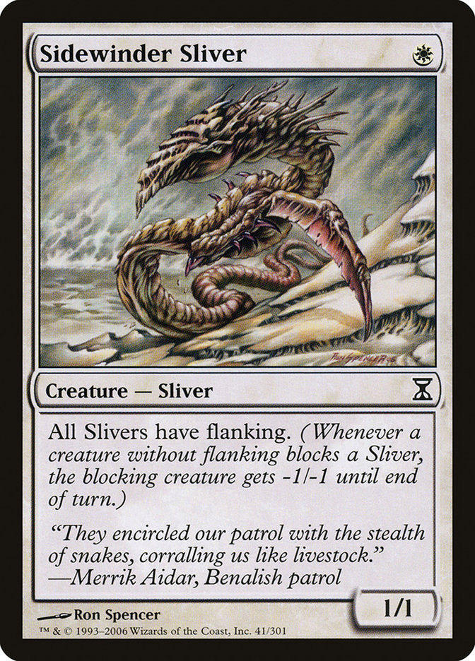 Sidewinder Sliver [Time Spiral] | Total Play