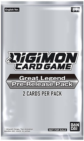 Great Legend - Pre-Release Pack [BT04] | Total Play