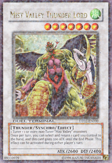 Mist Valley Thunder Lord [DT02-EN090] Ultra Rare | Total Play