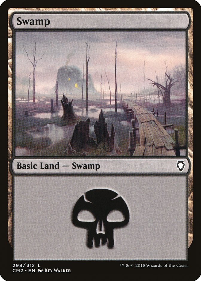 Swamp (298) [Commander Anthology Volume II] | Total Play