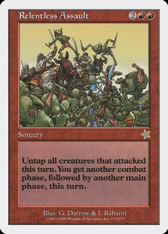 Relentless Assault [Starter 1999] | Total Play