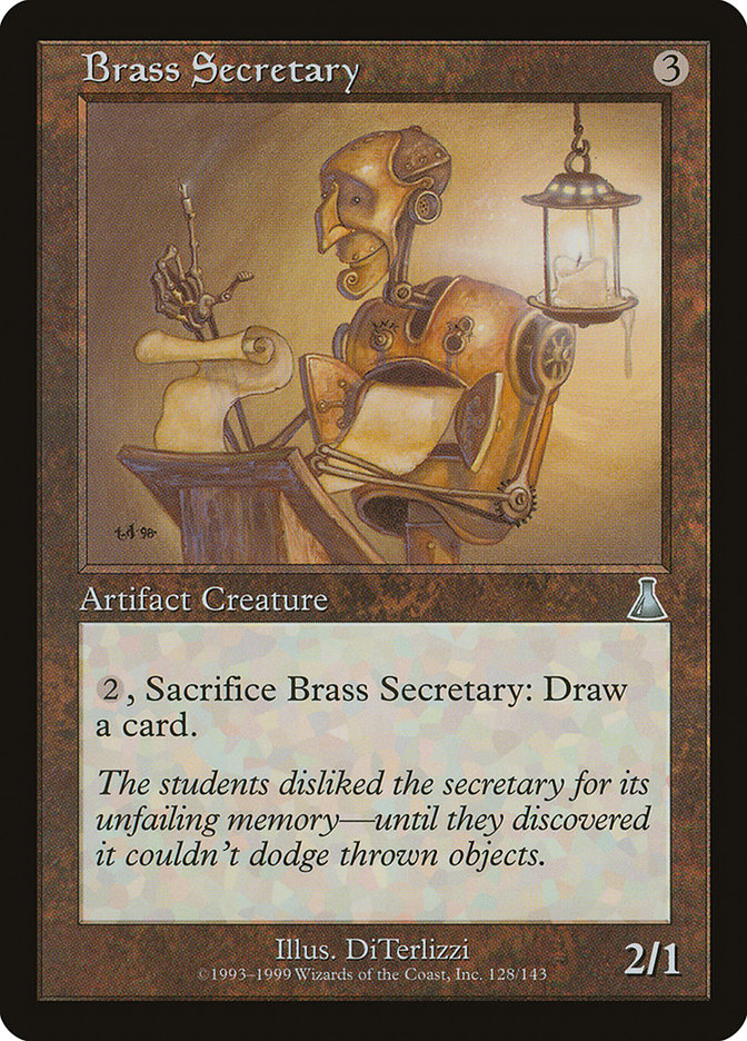 Brass Secretary [Urza's Destiny] | Total Play