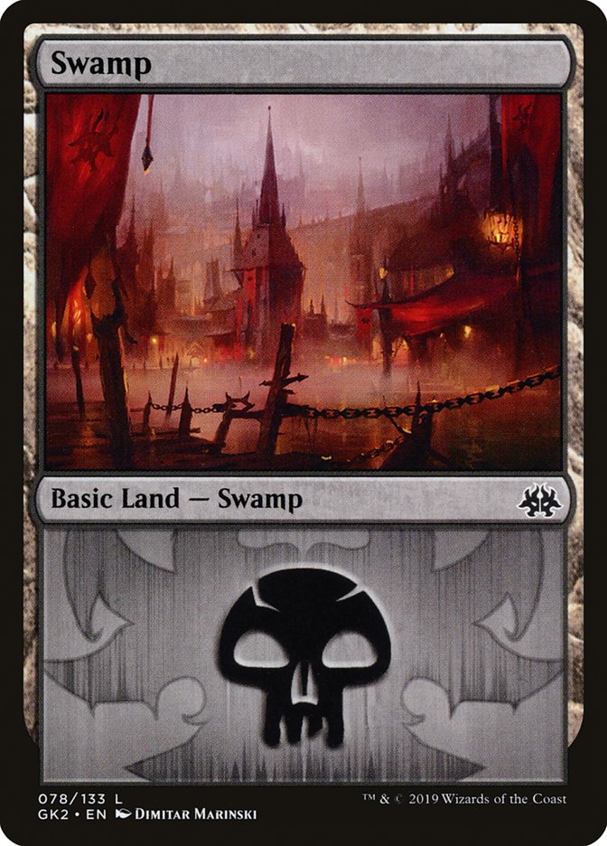 Swamp (78) [Ravnica Allegiance Guild Kit] | Total Play