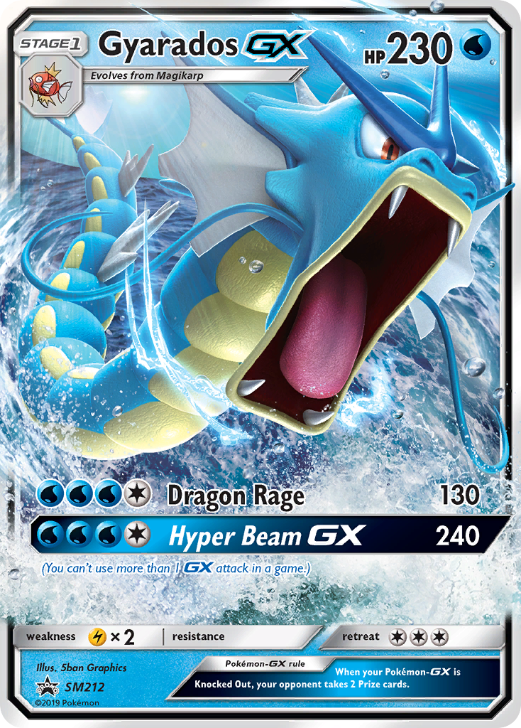 Gyarados GX (SM212) [Sun & Moon: Black Star Promos] | Total Play