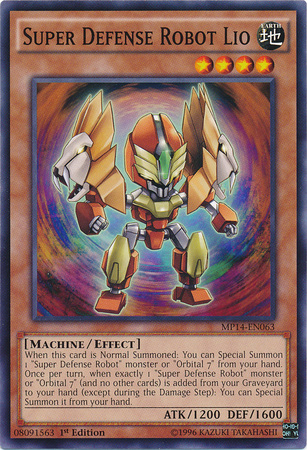 Super Defense Robot Lio [MP14-EN063] Common | Total Play