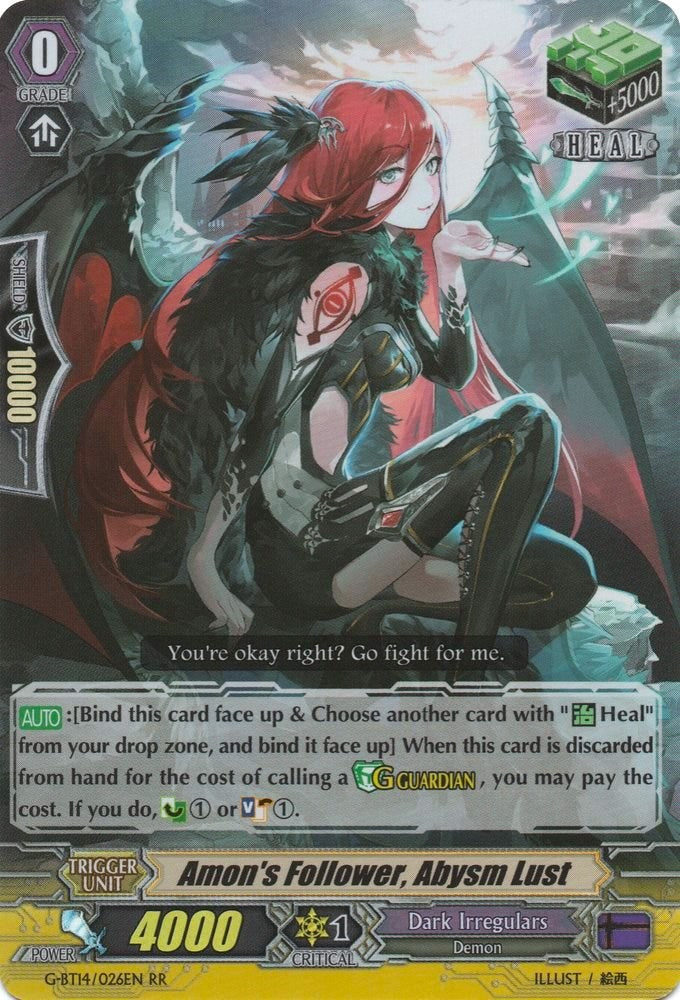 Amon's Follower, Abysm Lust (G-BT14/026EN) [Divine Dragon Apocrypha] | Total Play