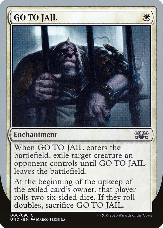 GO TO JAIL [Unsanctioned] | Total Play