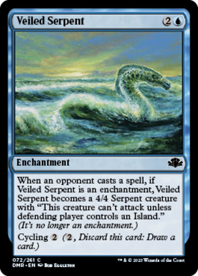 Veiled Serpent [Dominaria Remastered] | Total Play