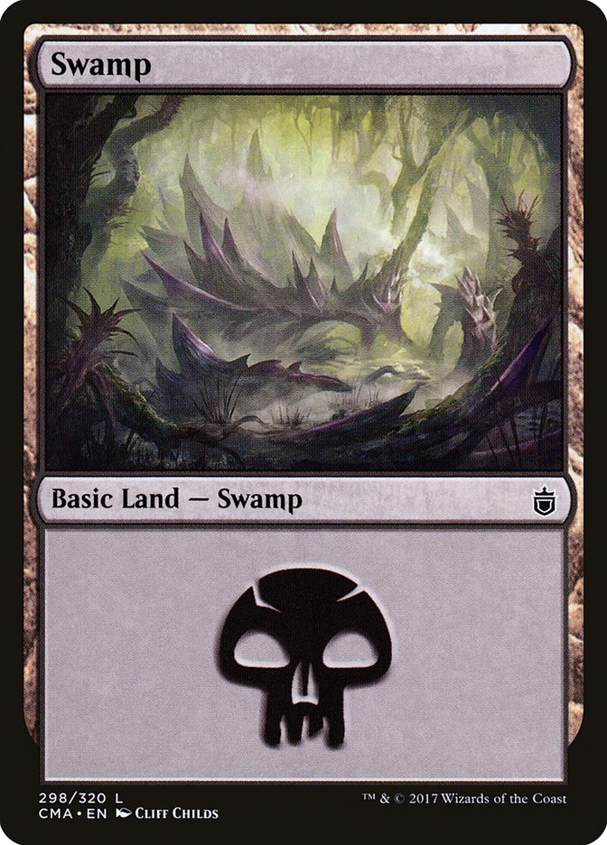Swamp (298) [Commander Anthology] | Total Play