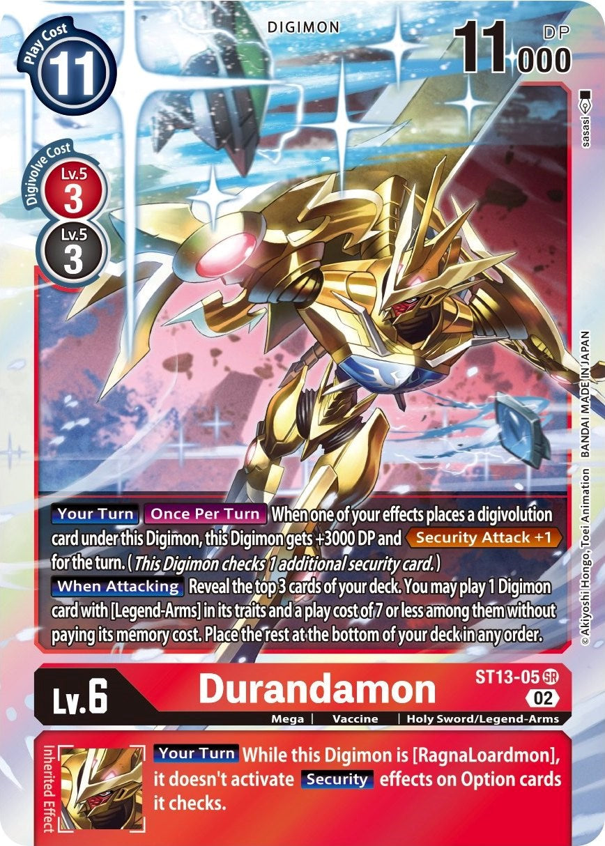 Durandamon [ST13-05] [Starter Deck: Ragnaloardmon] | Total Play