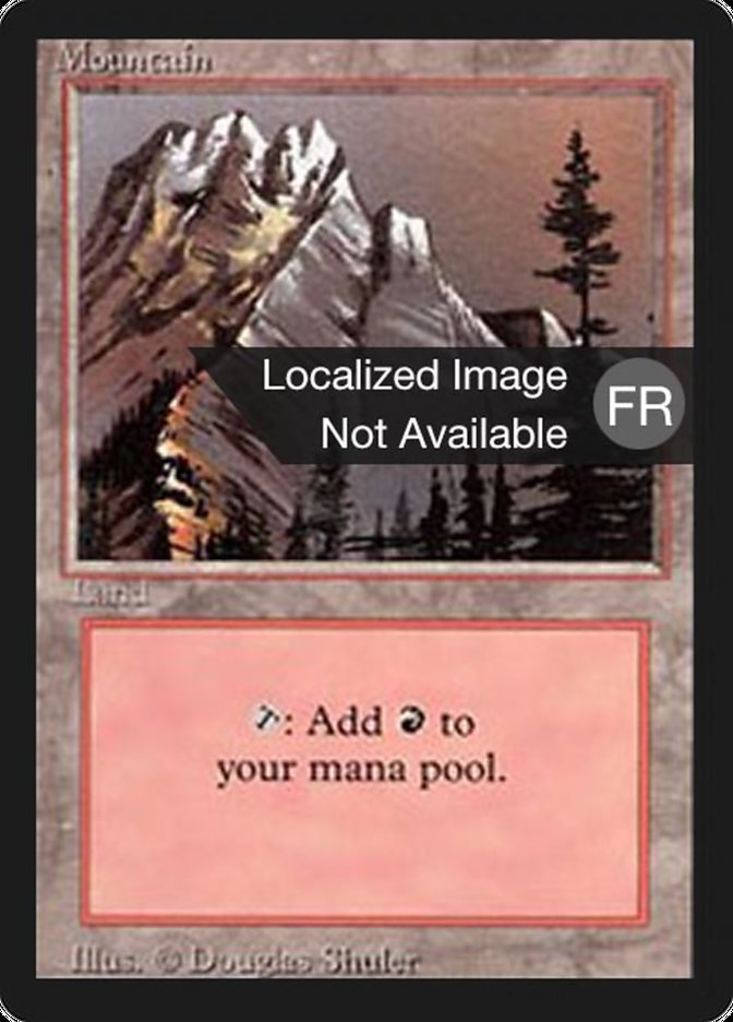 Mountain (A) [Foreign Black Border] | Total Play