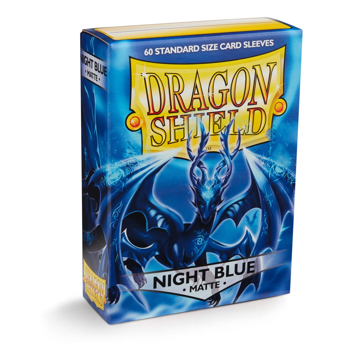 Dragon Shield: Standard 100ct Sleeves - Night Blue Xon (Matte) | Total Play