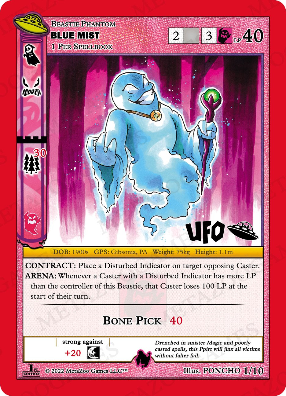 Blue Mist [Cryptid Nation: UFO First Edition Release Event Deck] | Total Play