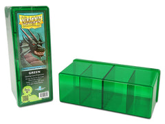 Dragon Shield: Four-Compartment Deck Box - Green | Total Play
